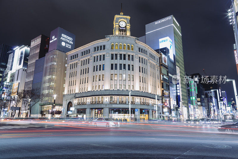 银座夜景