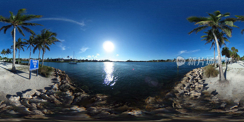 球面360全景杜布瓦公园-朱庇特佛罗里达