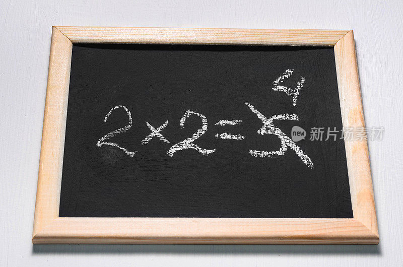 黑板上的数学例子