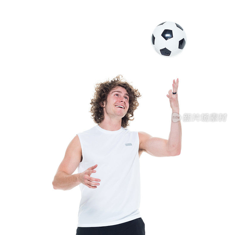 人持有soccerball