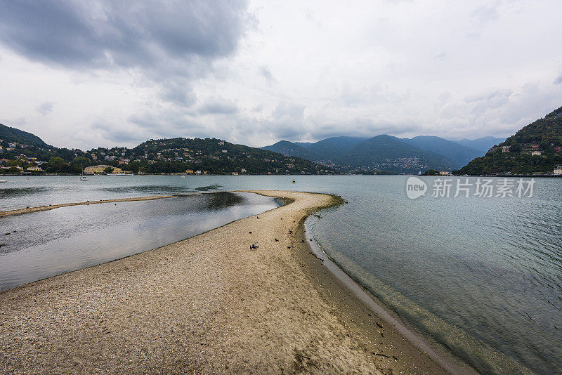 意大利科莫湖的风景