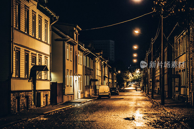 小镇之夜——爱沙尼亚塔林
