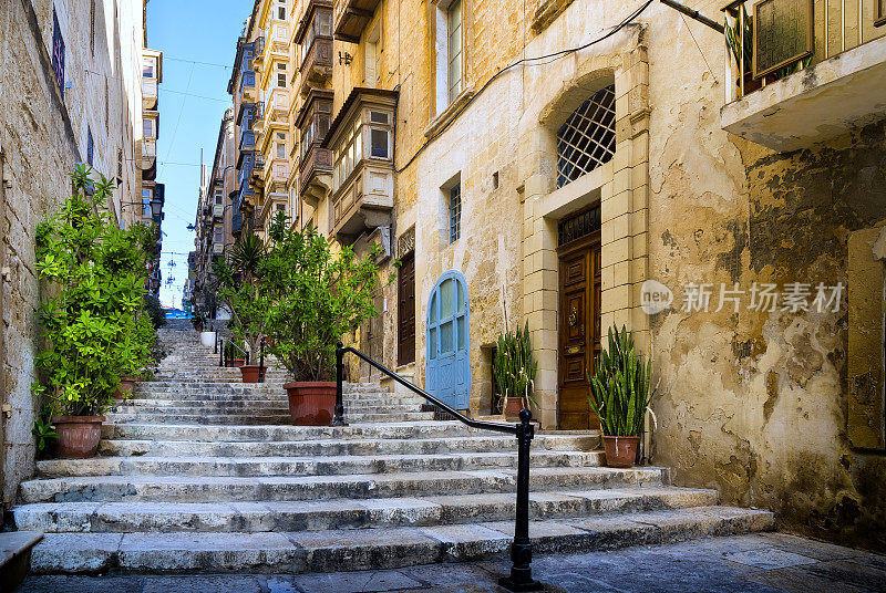 马耳他-地中海旅游目的地，瓦莱塔的殖民地建筑