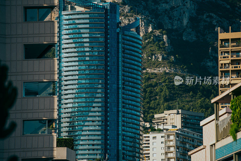 摩纳哥。蒙特卡洛。美丽的建筑