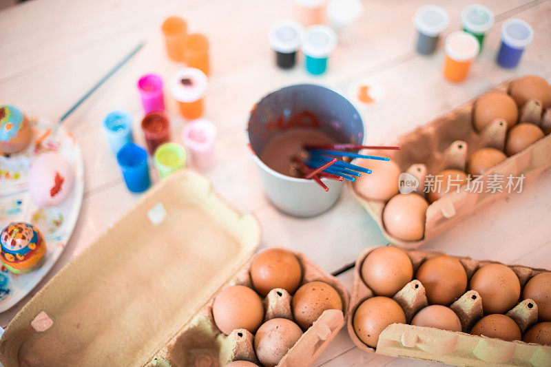 DIY手绘复活节彩蛋