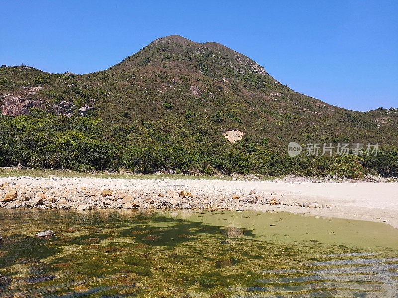 香港西贡东郊野公园东湾泳滩