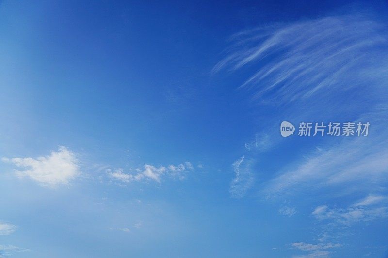 清澈的天空