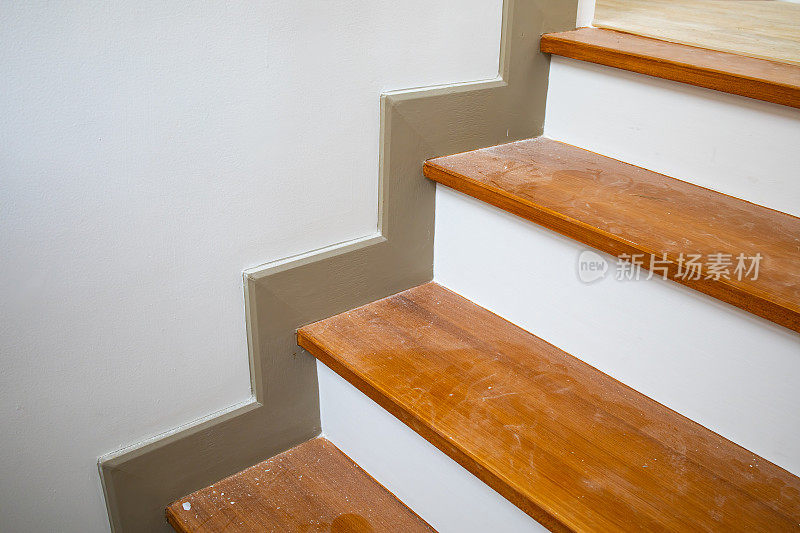 木制的楼梯