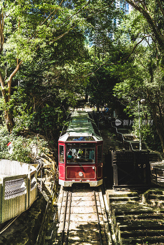 香港山顶缆车