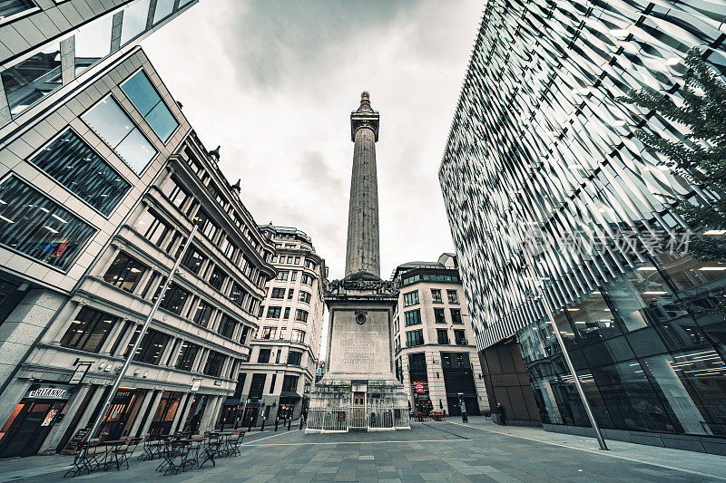 伦敦大火纪念碑，英国。