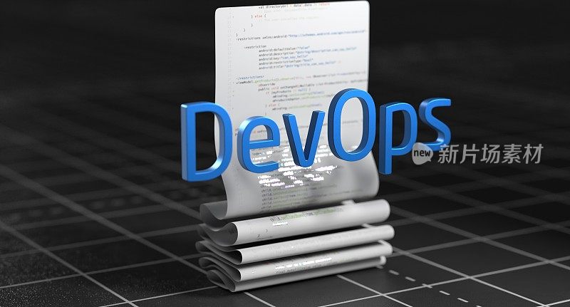 Devops软件开发操作。程序员管理系统生命周期质量。编码构建测试发布监控。数据流