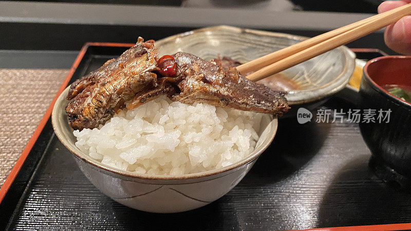 传统的日本手食