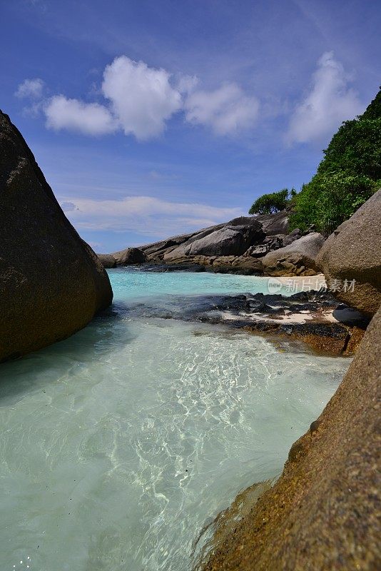 Similan群岛,泰国。