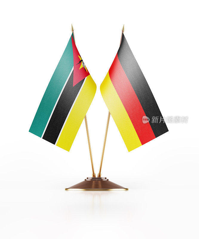 莫桑比克和德国的微型国旗