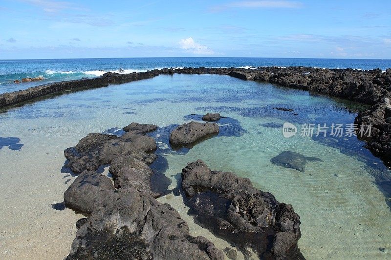 留尼汪岛海滩