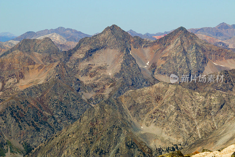 科罗拉多耶鲁山的秋景