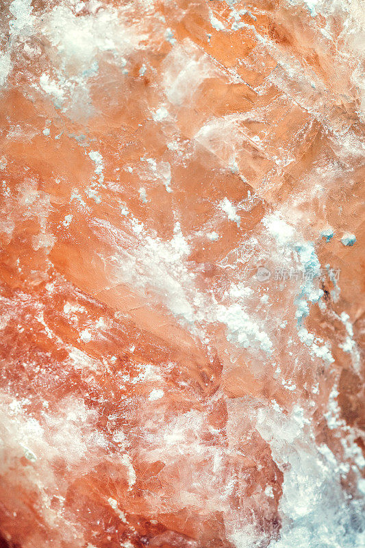喜马拉雅粉盐岩石水晶