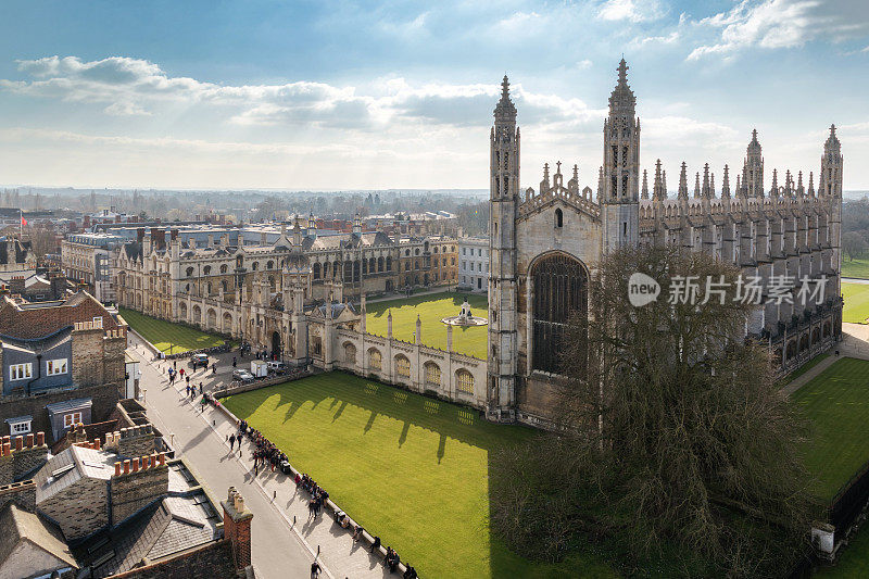 剑桥大学俯视图