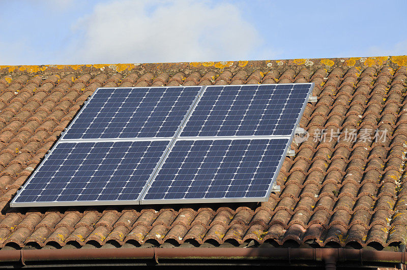 获取能源的新方法，太阳能电池板