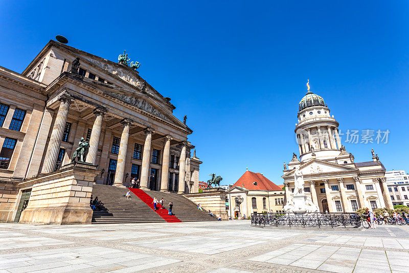 在柏林Gendarmenmarkt