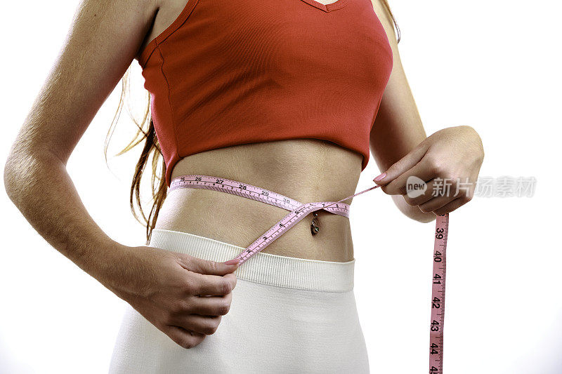 减肥测量腰围-苗条形象系列