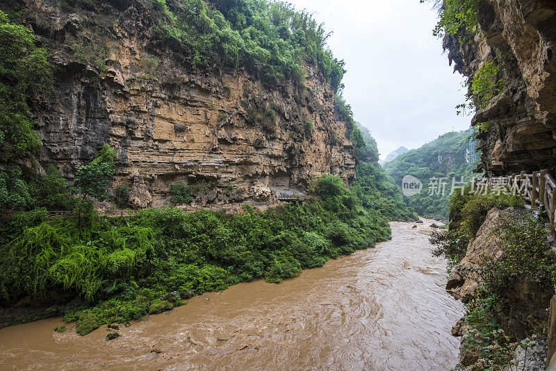 马岭河峡谷瀑布，兴义，贵州，中国