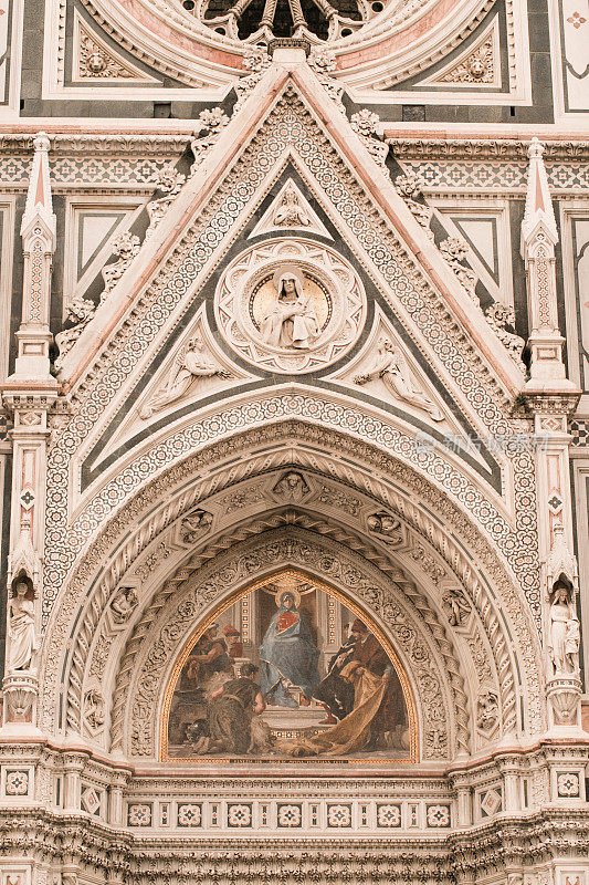 意大利佛罗伦萨圣玛丽亚Fiore的Cattedrale