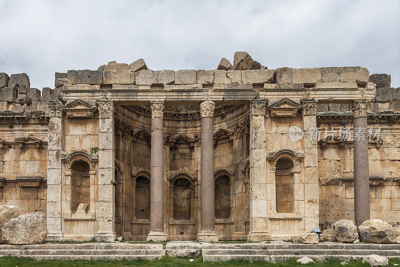 黎巴嫩巴勒贝克的罗马遗迹