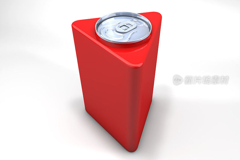 绝妙的主意:三角形可乐罐设计