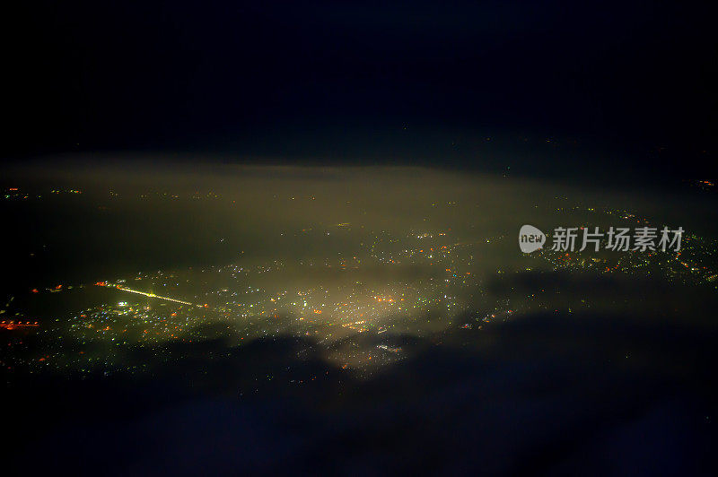 夜景来自布科山，Chichibu,Saitama