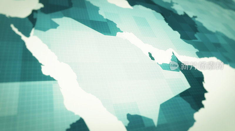 未来世界地图(沙特阿拉伯)