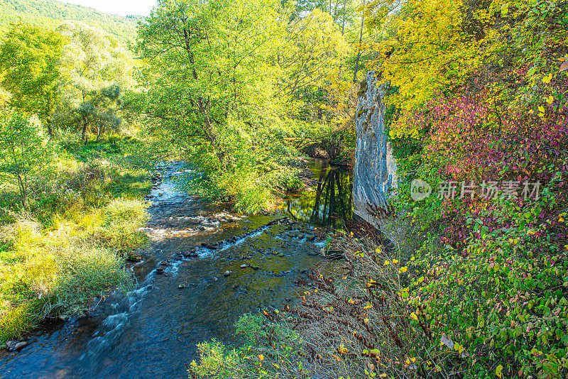 山区河流Temska