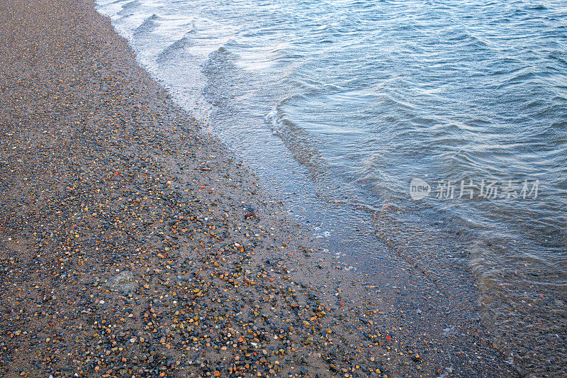 波士顿日落海滩，马萨诸塞州，新英格兰