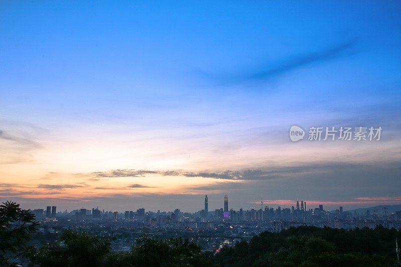 吉隆坡市观景