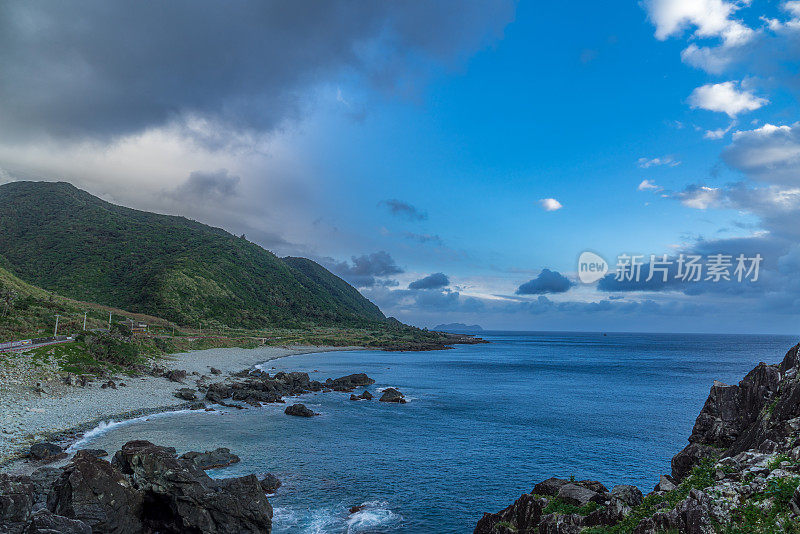 阳光海岸风景。