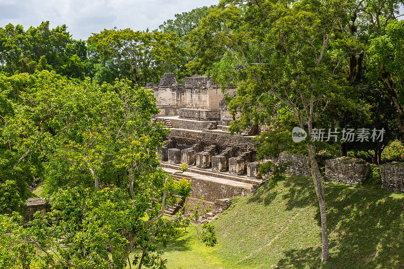 危地马拉蒂卡尔国家公园的玛雅遗址