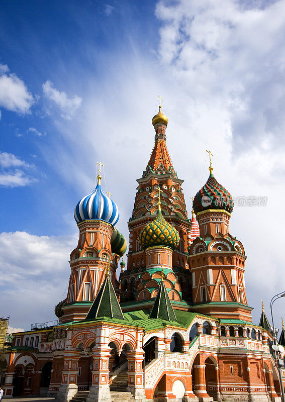 教堂在莫斯科