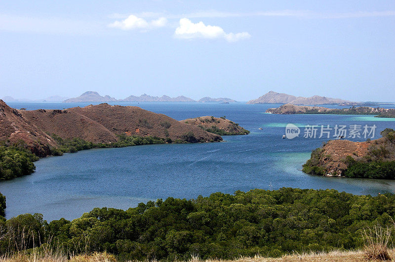 印度尼西亚林卡岛全景