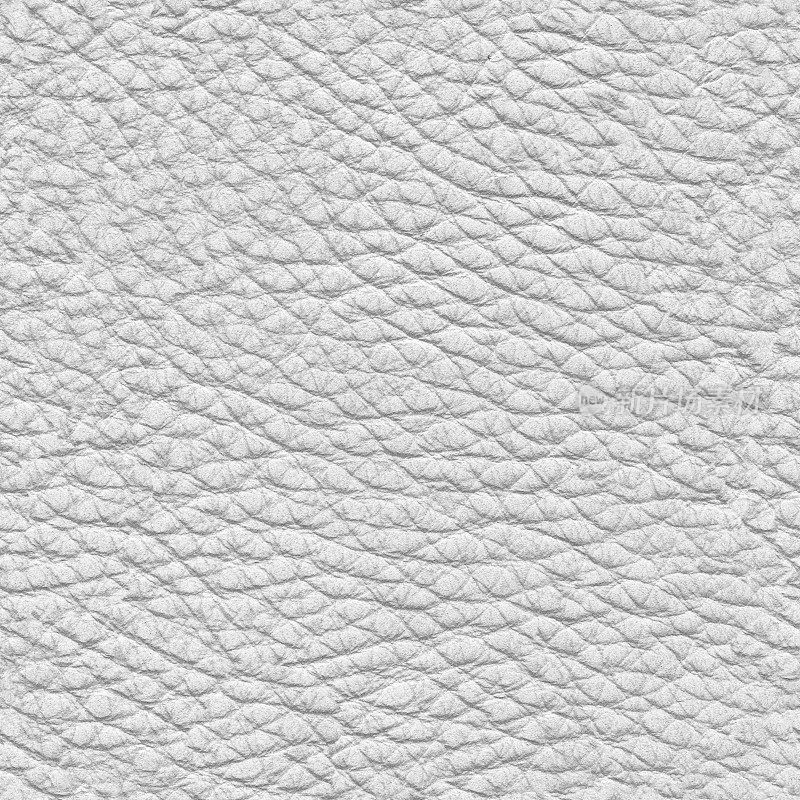 白色皮革纹理(无缝瓷砖)