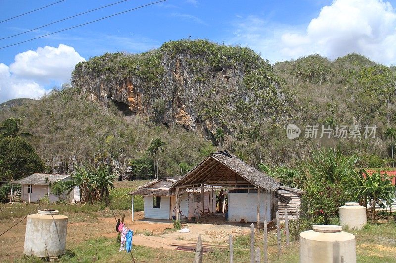 古巴比纳莱斯山谷的村庄