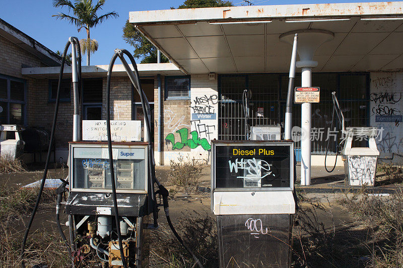 Abandonded加油车