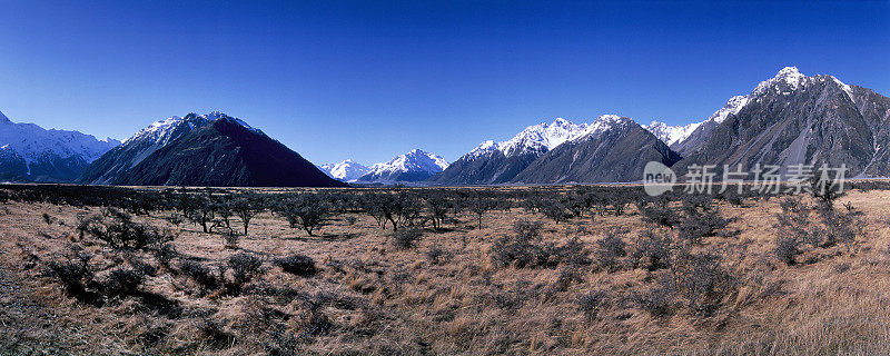 新西兰山区