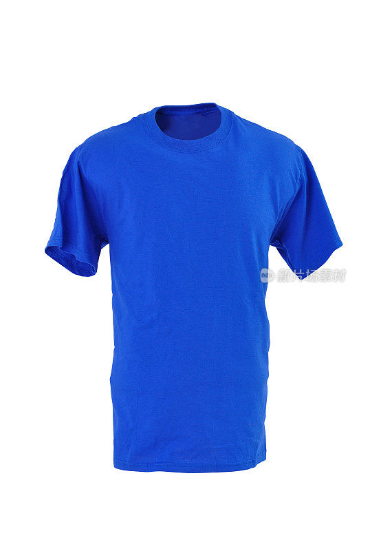 蓝色的t恤