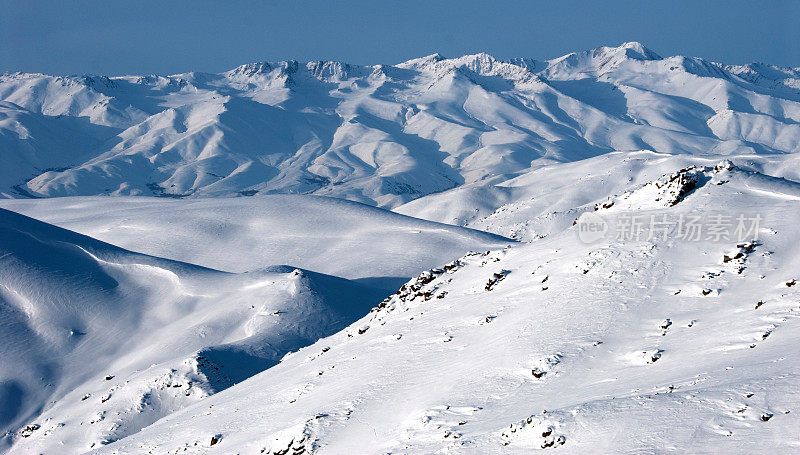 吉尔吉斯斯坦的山峰