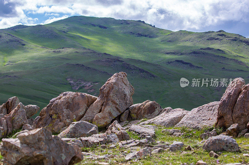 蒙古:草原风景
