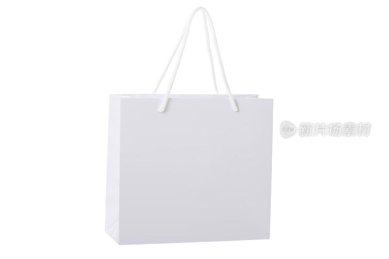 白色的购物袋