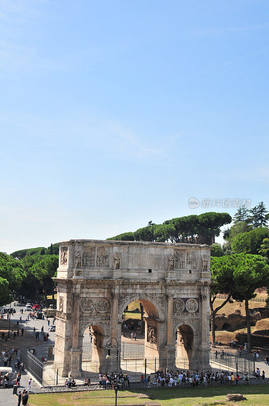意大利罗马斗兽场的纪念碑