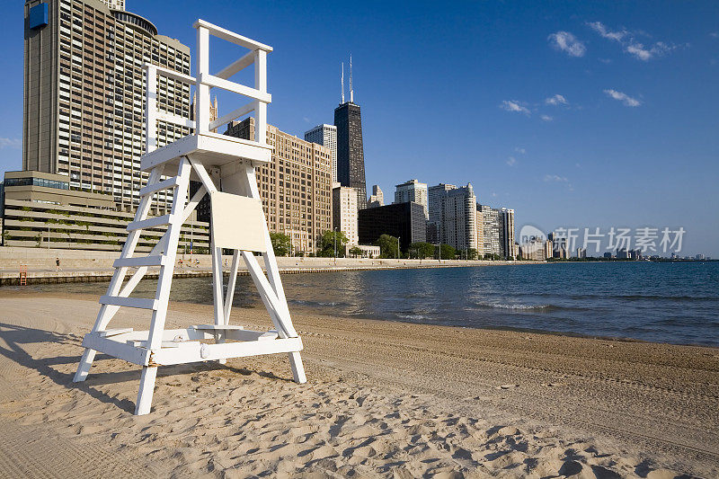 芝加哥的海滩
