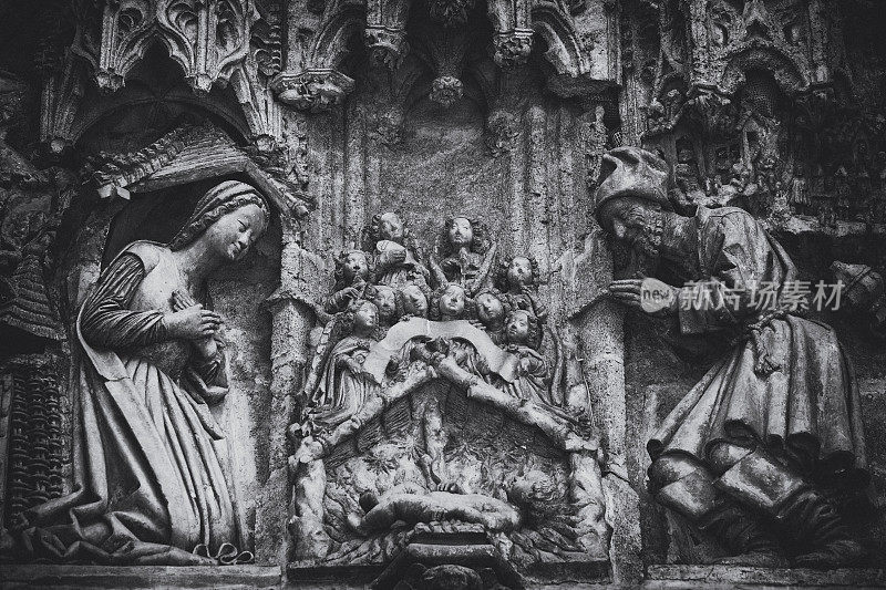 塞维利亚大教堂雕塑
