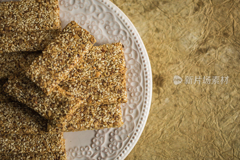 健康芝麻饼干